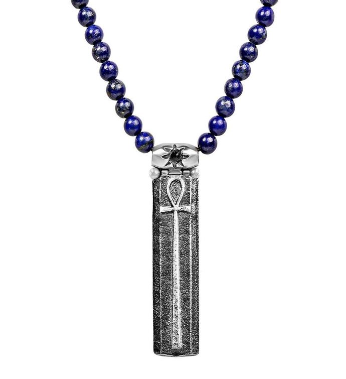 Sacred Trust Lapis Lazuli Stone Necklace